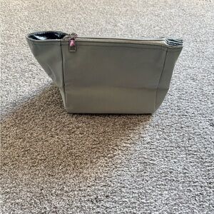 Gray Insulated Travel Bottle & Snack Pouch